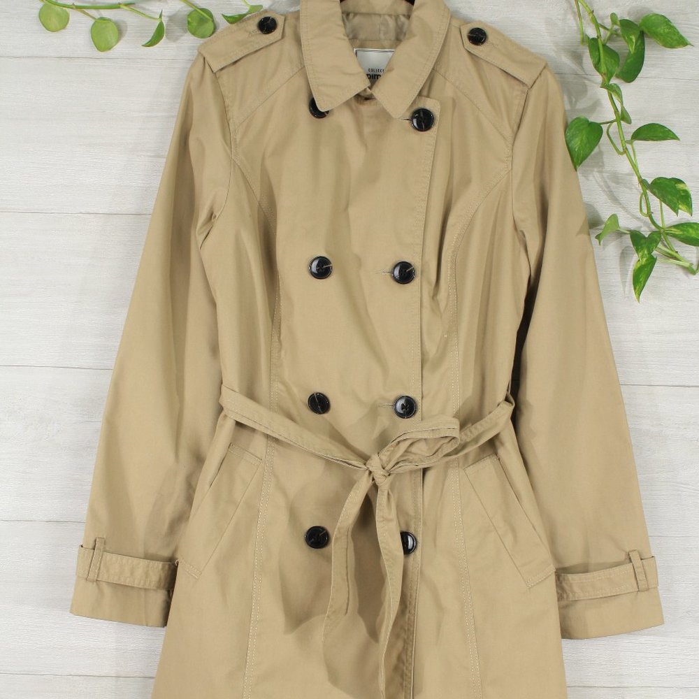 SOLD OUT!!   Pimkie trench coat with tie detail in beige - Picture 4 of 5